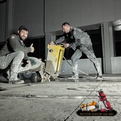 Beton işləri: #Betonkesme #betondeşmə Beton kubik kərpic - dən kəsim deşim — 3