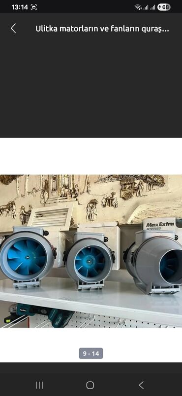 Havalandırma sistemləri: Sənaye və məişət havalandırma fanları – müxtəlif model və ölçülərdə -da lalafo.az — 13 Havalandırma sistemləri: Sənaye və məişət havalandırma fanları – müxtəlif model və ölçülərdə — 13