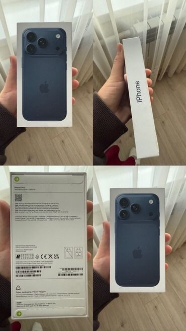 купить монитор 27 дюймов: IPhone 13 Pro, Sierra Blue, Коробка