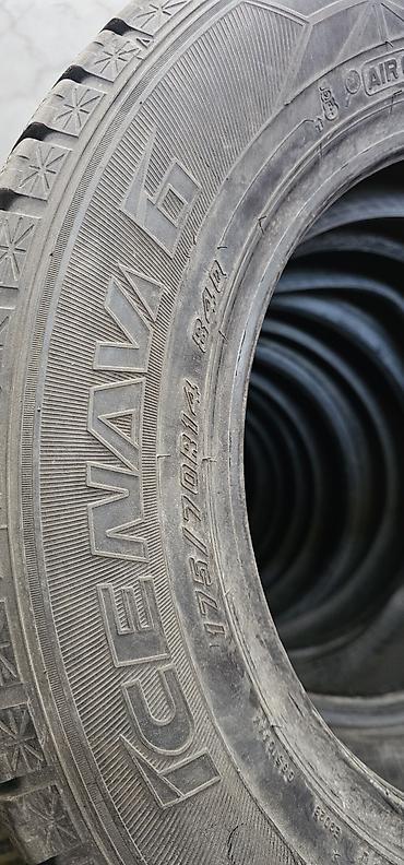 Шины: Шины 175 / 70 / R 14, Зима, Б/у, Комплект, Легковые, Япония, GoodYear — 3
