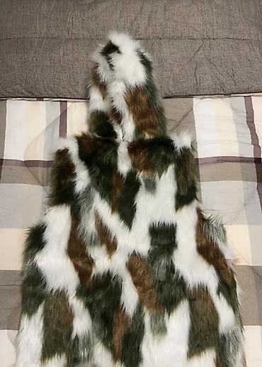 Шубы: Жилет, S, цвет - Зеленый — 3