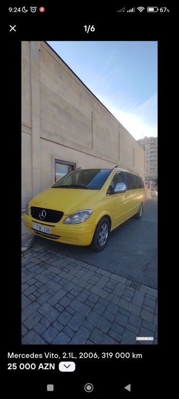 mercedes vito 7 1: Mercedes-Benz Vito: 2.2 l | 2006 il Van/Minivan