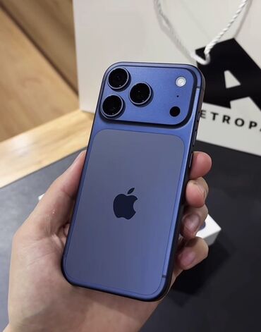 iphone 17 pro max qiyməti: IPhone 17 Pro, 256 GB, Göy, Face ID