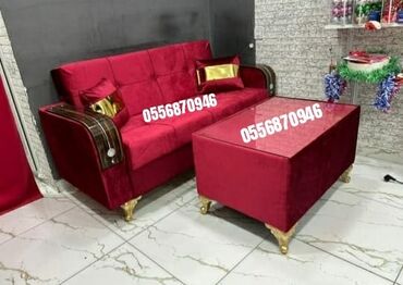 Masa və oturacaq dəstləri: Divan, Yeni, Açılan, Bazalı, Parça, Şəhərdaxili pulsuz çatdırılma