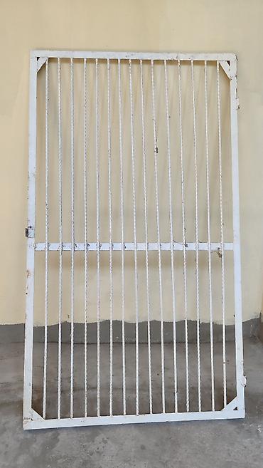 dəmir listlərin qiyməti: Dəmir barmaqlıq panel qapı üçün - Material: möhkəm metal/prokat — 1