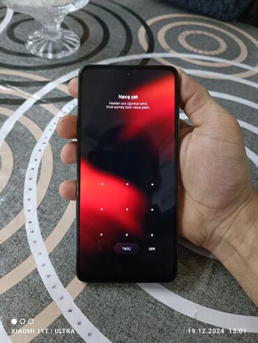 Poco: Poco X3 Pro, 256 GB, rəng - Qızılı, Face ID, Barmaq izi, Sənədlərlə