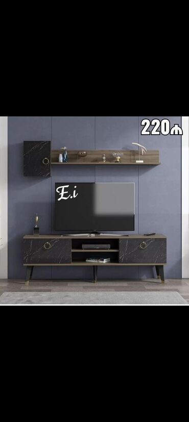 TV altlığı: Yeni, Düz TV altlığı, Polkalı, Laminat — 16