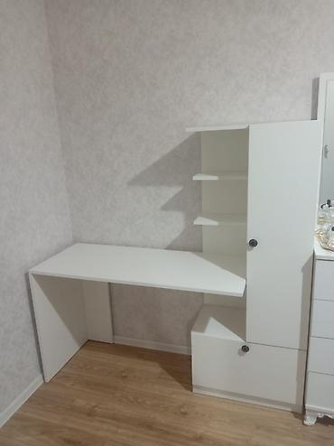 Sifarişlə ev mebeli: Düz masa, Stulsuz, Polkalı, Siyirməli, Sadə laminat — 2