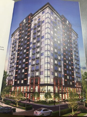 дом этажка: Курулуп бүткөн, Элитка, 1 бөлмө, 46 кв. м