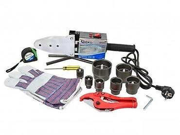 Setovi ručnog alata: Komplet za varenje plastičnih cevi Geko - Električna mašina za — 3