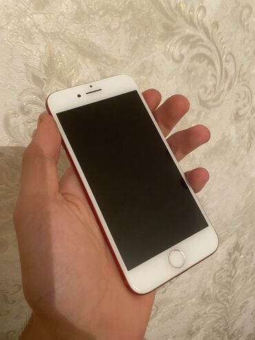 Apple iPhone: IPhone 7, 128 GB, Qırmızı, Barmaq izi