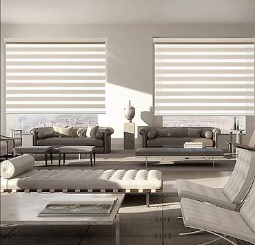 Jalüzlər: Zebra jalüz pərdələr – ev və ofislər üçün funksional və estetik — 8