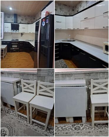 барные стулья: Metbex mebeli 1200 azn. Ölçü 2*4. Üstünde qaz, moyka, aspirator