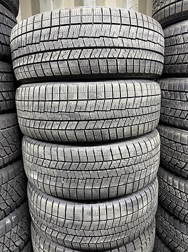 Шины 215 / 55 / R 18, Зима, Б/у, Комплект, Легковые, Япония, Dunlop