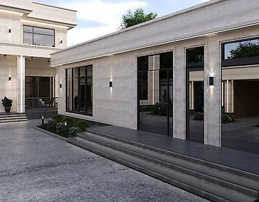 Мраморные и гранитные работы: Соколь натуральный гранит - Профессиональная облицовка цоколя и — 21