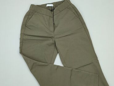 bluzki welurowa zielone: Material trousers, Reserved, S (EU 36), condition - Perfect