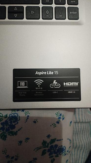 lenovo aspire 3: Acer Aspire Lite 15 noutbuku. Model üzərində görünən məlumatlara — 4