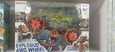 трюковой скейт: Радиоуправляемый внедорожник Explosiod 4WD Wheel (масштаб 1:16) - — 5