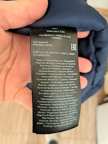 ugg papuce original: Zimska parka jakna, tamnoplava. - Topla i postavljena, dužine do — 6