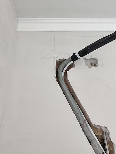 мотор вытяжка: Монтаж и подготовка трасс для кондиционеров (сплит‑систем) - Разводка — 1