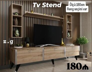 подставка под телевизор lg: *Tv Stend ✔️180Azn* ▫️İstehsal Rusiya Laminat 18/lik qalınlıqda