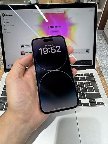 iphone cs max: IPhone 14 Pro, Б/у, 128 ГБ, Jet Black, Защитное стекло, Чехол, 100 % — 4
