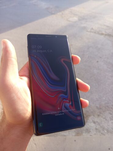 Samsung: Samsung Galaxy Note 9, 128 GB, rəng - Qara, Sensor
