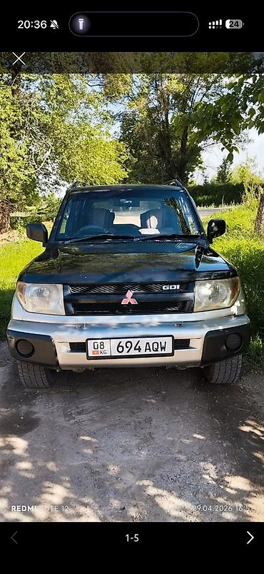 паджеро io: Mitsubishi Pajero iO: 2001 г., 2 л, Автомат, Бензин, Внедорожник — 4