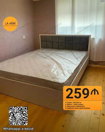 uşaq yataq: Yataq dəsti – LA MiNi dizaynı - Ölçü: 160x200 sm - Başlıq: yumşaq