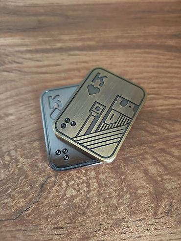 Oyuncaqlar: Gold Card Fidget Fidget Titanium toy - oyuncaq — stressi azaltmaq — 1