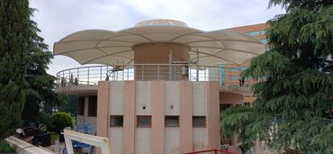 Digər tikinti materialları: Membran tent və pergola sistemləri – açıq məkanlar üçün professional — 11