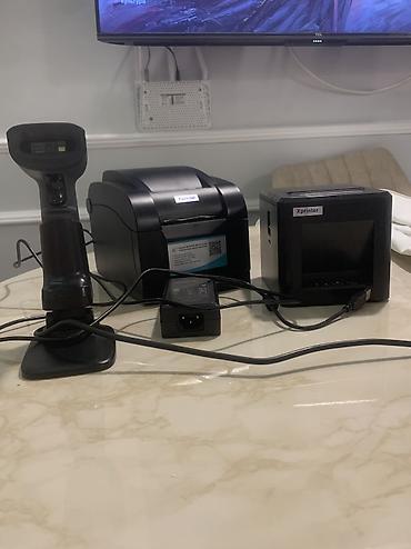 3d print: Kassa avadaniiqı POS avadanlıq dəsti – barkod skaneri, etiket — 6