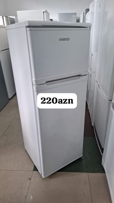 Paltaryuyan maşınlar: Beko iki qapılı soyuducu - Rəng: ağ - Üst hissə – dondurucu bölmə