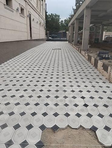 Тротуарная плитка: Тротуарная плитка, укладка под ключ - Материал — 25