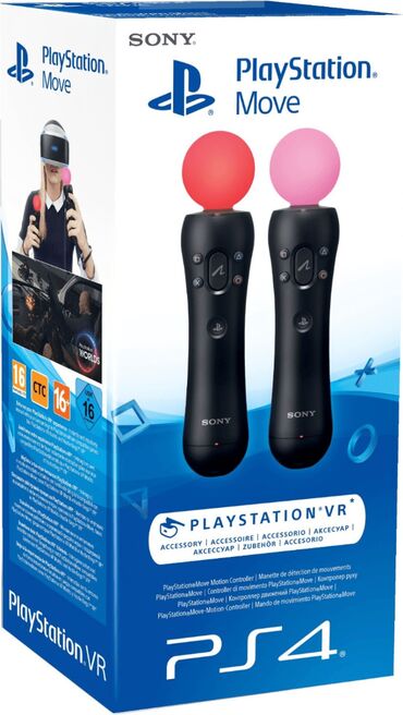 Elektrik çaydanları: PS Move Twin Pack(PS4/PS5) Analoq coystiklər: Bəli (2əd) Uyğun