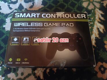 android endoskop kamera: Smart Controller simsiz oyun pultu, 2.4G simsiz nəzarətçi və joystik
