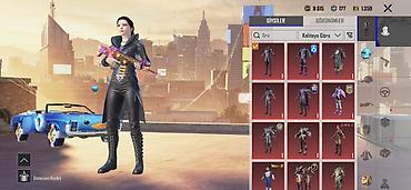lost mary 5000: PUBG Mobile hesabı 71 destansı 57 kolleksiya 28 yüksəldilən silah, 12 — 1