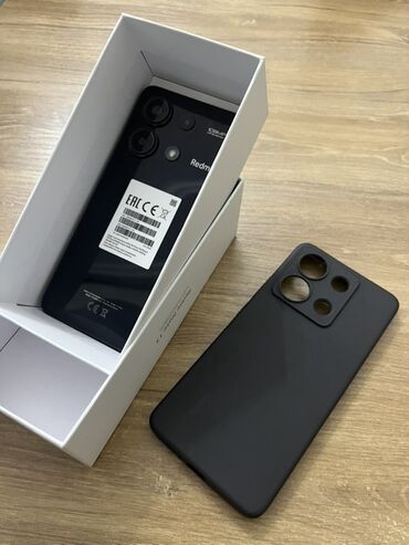 телефон fly лягушка: Redmi Note 13, 256 GB, rəng - Qara, Zəmanət, Sensor, Barmaq izi