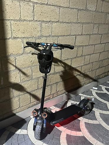 Электротранспорт: Elektrik skuter – güclü ikili amortizatorlu, iri protektorlu off-road — 1
