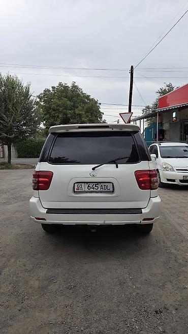 прадо 2008: Toyota Sequoia V8, комплектация Limited, белый цвет. Основные — 5