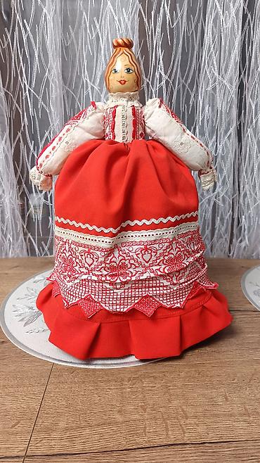 Искусство и коллекционирование: Кукла грелка на чайник. Советская в отличном состоянии. редкая — 9