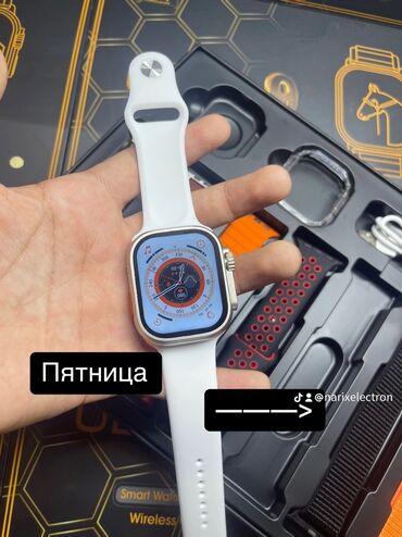 Apple Watch: Applewatch 8 ultra Подключается на ios/android Быстрая зарядка — 5
