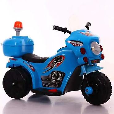 svetlece majice: Motor Polis Mini 6V – Plavi - Tip: motor na akumulator za decu — 1
