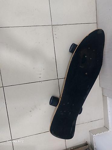 longboard: Skateboard (kreuz/longboard tərzində) - Taxta gövdə: çoxqatlı ağac — 1