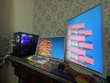 купить игровые компьютеры недорого: Компьютер, ОЭТ 16 ГБ, Татаал эмес тапшырмалар үчүн, Колдонулган, Intel Xeon, AMD Radeon RX 580, SSD