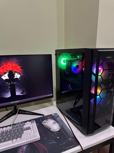 сборка компьютера цена: Компьютер, ядер - 6, ОЗУ 16 ГБ, Игровой, Б/у, AMD Ryzen 5, AMD Radeon RX 5600 XT, HDD + SSD