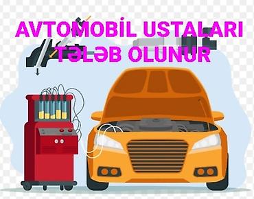 Вакансии: AVTOMOBİL USTALARI TƏLƏB OLUNUR - Avtomobil servisində işləmək üçün — 1