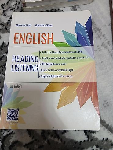 xarici dvd: Məhsul: “ENGLISH – Reading & Listening” (III nəşr) Müəlliflər — 1