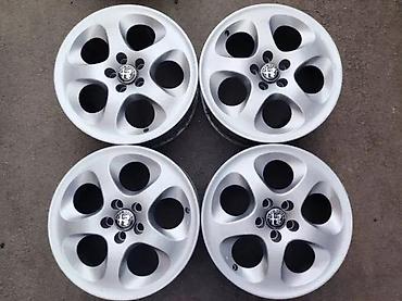 Gume i felne: Alu felne R16 Alfa Romeo 5x98 6.5jx16xH2-41.5. Alu felne R16 Alfa — 1