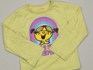 żółta bluzka z krótkim rękawem: Bluzka, 2-3 lat, 92-98 cm, stan - Zadowalający